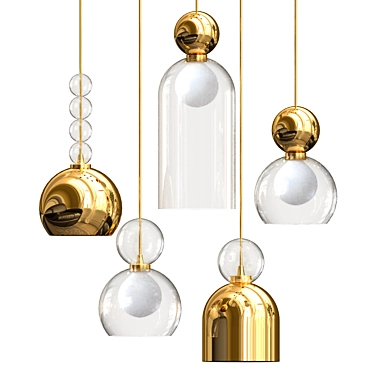 Elegant Memories: Dima Loginoff's Pendants 3D model image 1 