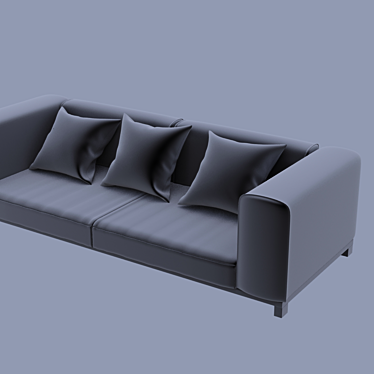 Versatile Modern Sofa 3D model image 1 