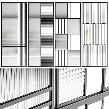 Modular Partition Set 3D model image 1 