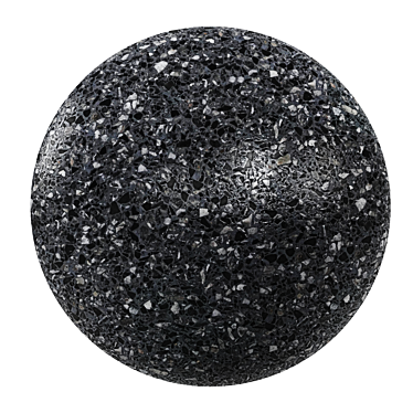 Euval Terrazzo Seamless Material 3D model image 1 