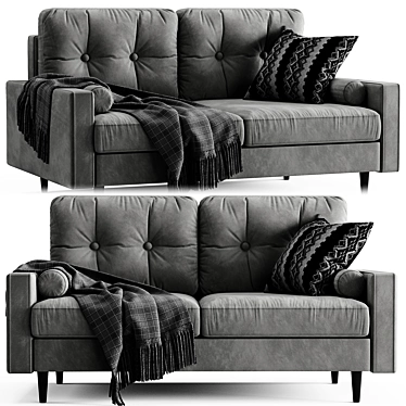 Modern Deans Sofa 3D model image 1 