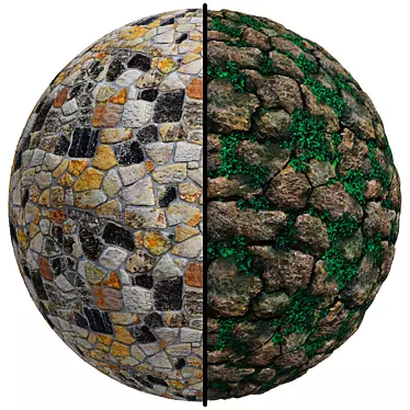 Seamless Stone Overlay FB268 3D model image 1 