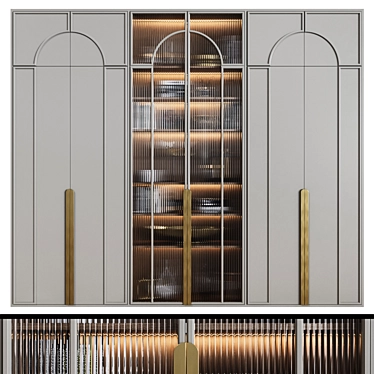 Art Deco Wardrobe 14