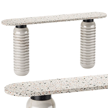 Sleek Jean Console: Modern Design by Mambo 3D model image 1 