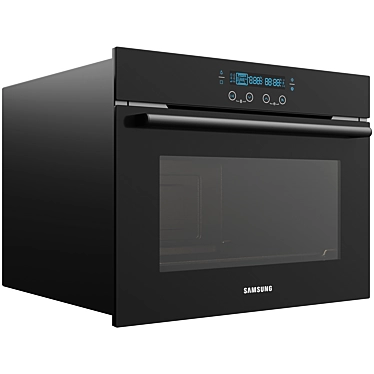 Samsung NQ50K5137KB: Efficient Built-in Microwave Oven 3D model image 1 