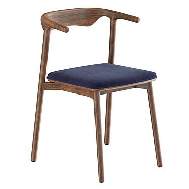 Scandinavian Inspired Pala Chair 3D model image 1 