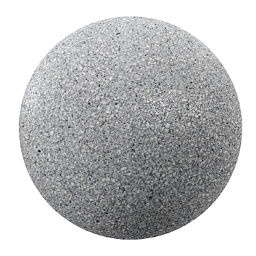 Seamless Terrazzo PBR Material-4K 3D model image 1 