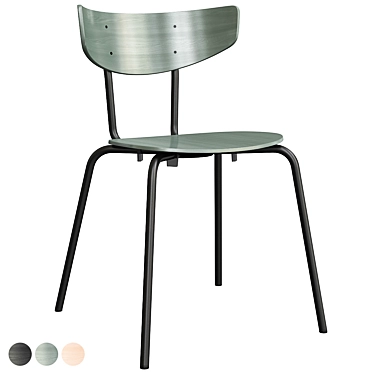 Elegant LaLume Chair for Stylish Comfort 3D model image 1 