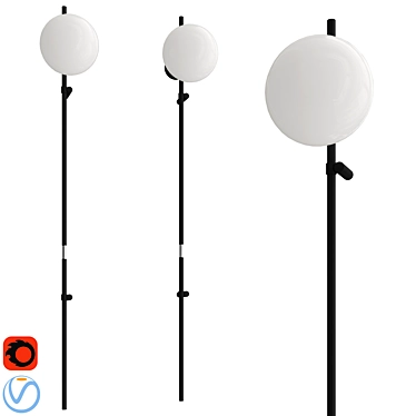 JUNO Modern Designer Lamp 3D model image 1 