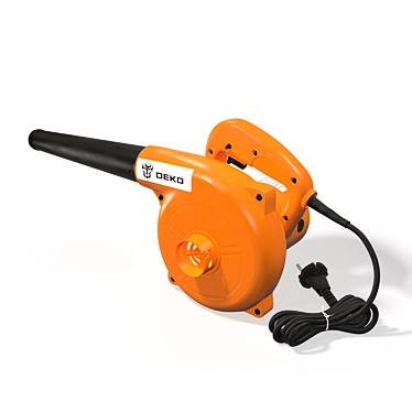 Durable DEKO Blower-Vacuum: Efficient Cleaning Power 3D model image 1 