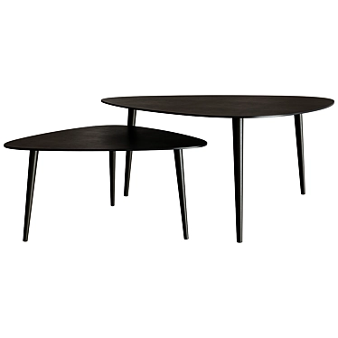 Elegant Théoleine Coffee Table 3D model image 1 