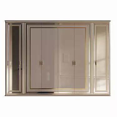 Stylish Wardrobe for Your Home 3D model image 1 