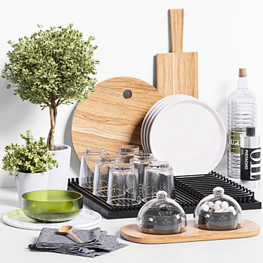 Versatile Kitchen Essentials - 2015 Edition 3D model image 1 