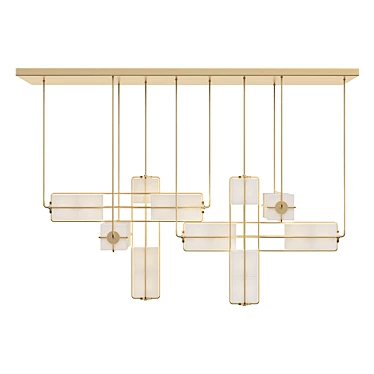 Elegant ALICE Chandelier: A Timeless Statement 3D model image 1 