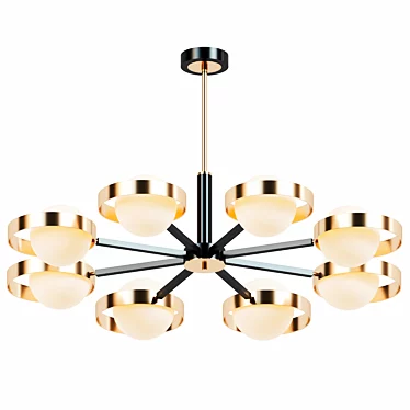 Elegant KINESIS Chandelier: Timeless Beauty 3D model image 1 