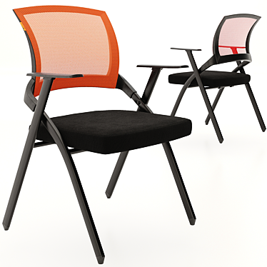 Modern Ergonomic Chair with Adjustable Features 3D model image 1 