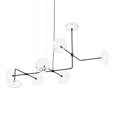 Essenza Modern Chandelier 3D model image 1 