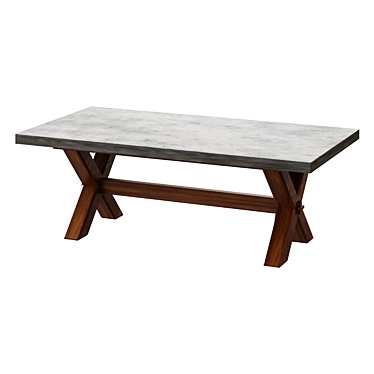 Versatile Abbott Coffee Table 3D model image 1 