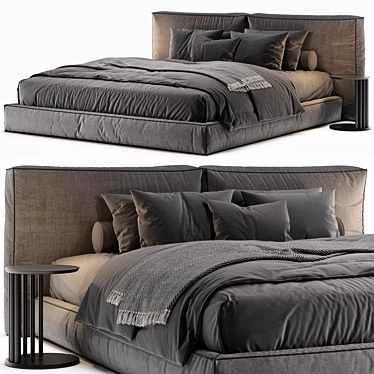 Bed Bokara Grey