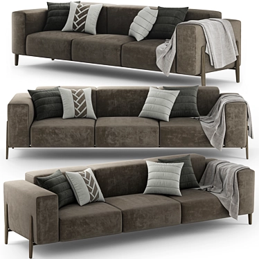 Pianca All-In | Stylish Modern Sofa 3D model image 1 