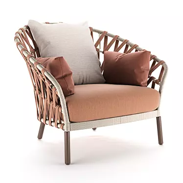 Emma Cross Armchair By Varaschin