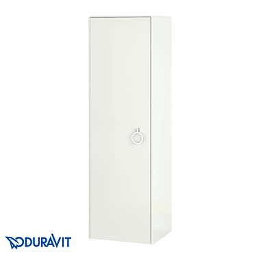 DURAVIT White Tulip Wardrobe: Stylish Storage Solution 3D model image 1 