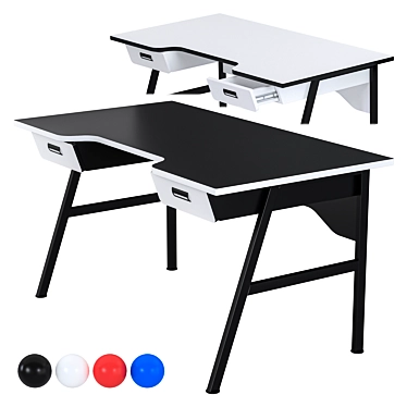 STALKER GTS13 Gaming Desk 3D model image 1 