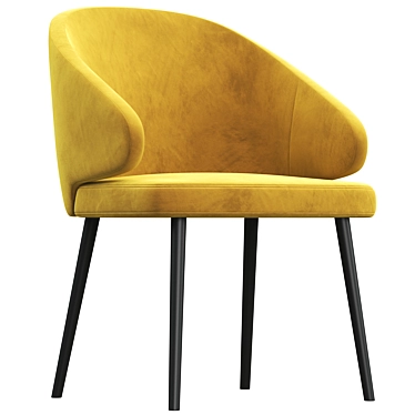 Elegant Bilbao Chair: Must-Have for Modern Interiors 3D model image 1 