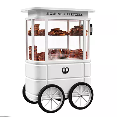 Salty Delight: Sigmund's Pretzels 3D model image 1 