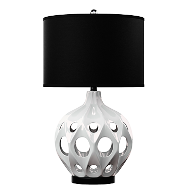 Safavieh Regina Ceramic Table Lamp 3D model image 1 