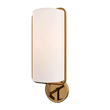 Regina Andrew Geo Rectangular Sconce 3D model image 1 