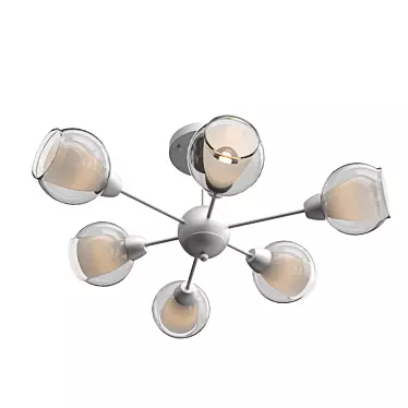 Eurosvet Vivien 30163_6 Ceiling Chandelier 3D model image 1 