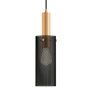 Dina Cylinder Pendant Light 3D model image 1 