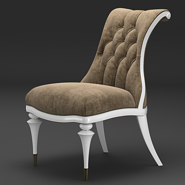 Sleek Carleton Chair by Schnadig 3D model image 1 