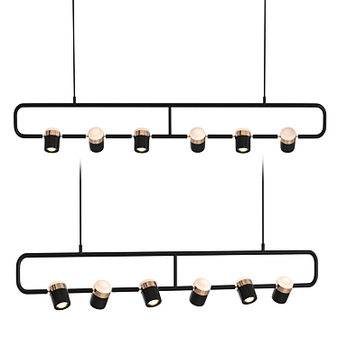 Modern Pendant Lighting BLANK_CH 3D model image 1 