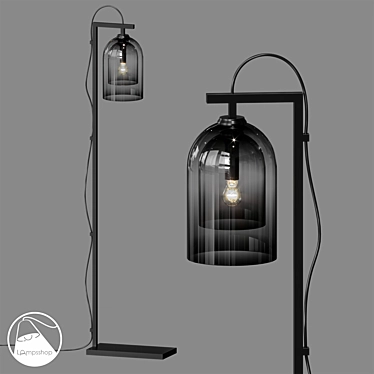 Modern Londore Floor Lamp: Sleek Design - Perfect Lighting! 3D model image 1 