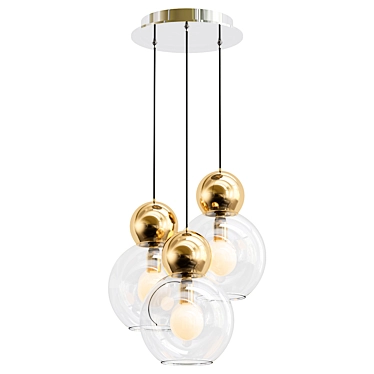 Elegant LED Pendant Light: iLedex Blossom 3D model image 1 