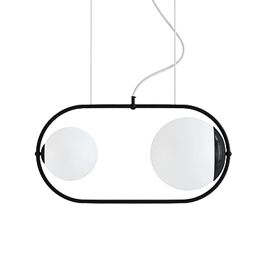 Sleek Modern Lighting Fixture 3D model image 1 