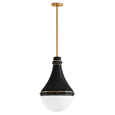 Sleek Oliver Pendant Light 3D model image 1 