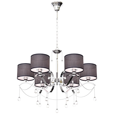 Elegant MW-Light Federica Chandelier 3D model image 1 