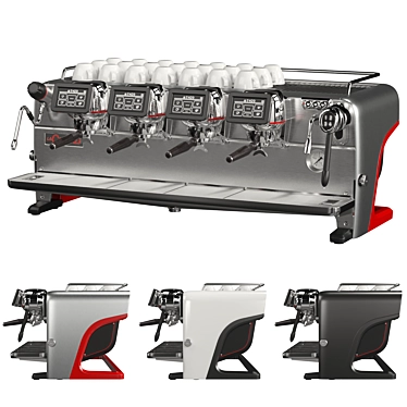 La Cimbali M200: Exceptional Coffee Machine for Your Coffee Shop 3D model image 1 