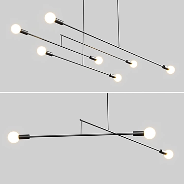 Large Mobile Light 3D model image 1 