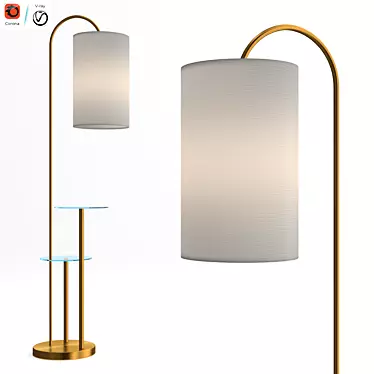 Deco Shelf Floor Lamp