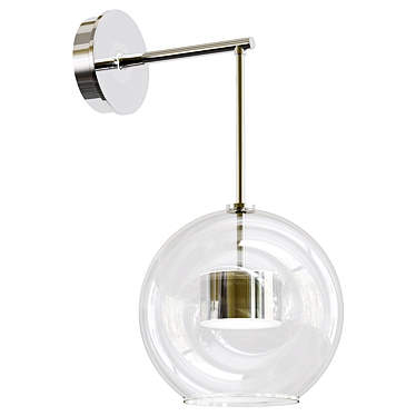 Ethereal Bubbles Pendant Light 3D model image 1 