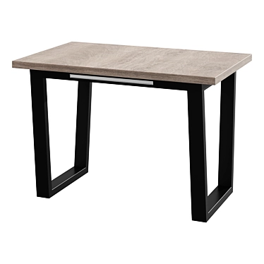 Reef Extendable Dining Table 3D model image 1 