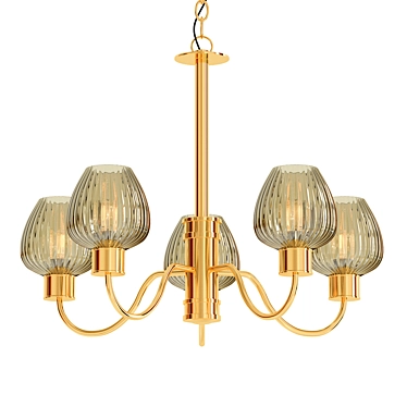 Windsor Ceiling Light Fixture 3D model image 1 