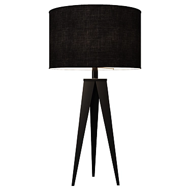 Sleek Task Lighting: Director Table Lamp 3D model image 1 