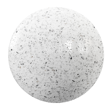 Euval Terrazzo Collection: Seamless PBR Material 3D model image 1 