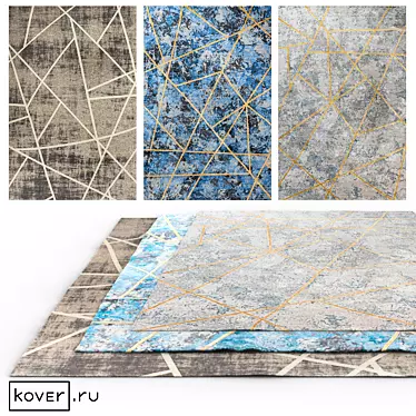 Graphic Art Carpets | Kover.ru | Set6 3D model image 1 