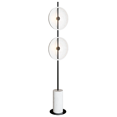 Wooddi Group Morison Floor Lamp 3D model image 1 